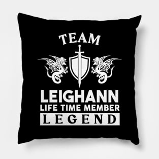 Leighann Name T Shirt - Leighann Life Time Member Legend Gift Item Tee Pillow