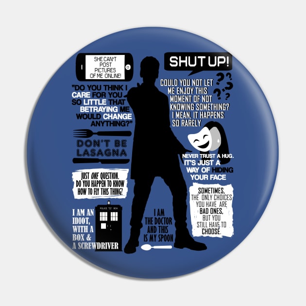 Doctor Who - 12th Doctor Quotes Pin by Fantality