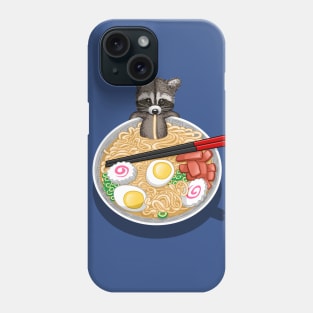 Raccoon Ramen Phone Case