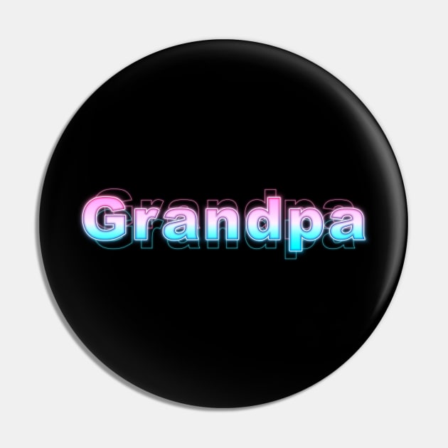 Grandpa Pin by Sanzida Design