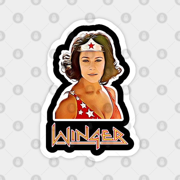 Debra Winger is a Wonder! Magnet by RetroZest