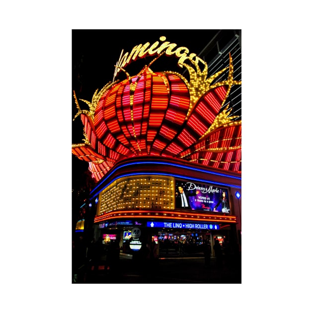 Flamingo Hotel Neon Signs Las Vegas America by AndyEvansPhotos