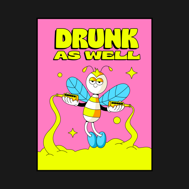 Drunk Bee by ovcharka