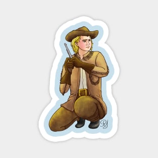 Buffalo Bill: Pony Express Rider Magnet