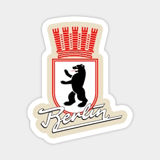 Berlin coat of arms + lettering IWL DDR Magnet