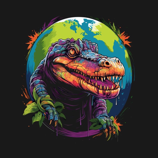 Alligator Earth Day by JH Mart