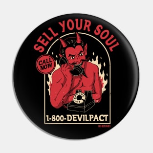 Sell Your Soul Pin