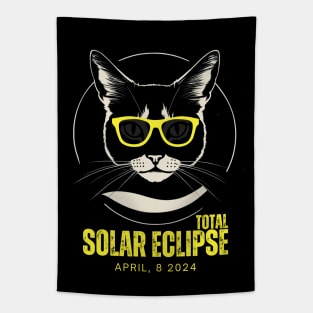 TOTALITY ECLIPSE 2024 CAT Tapestry