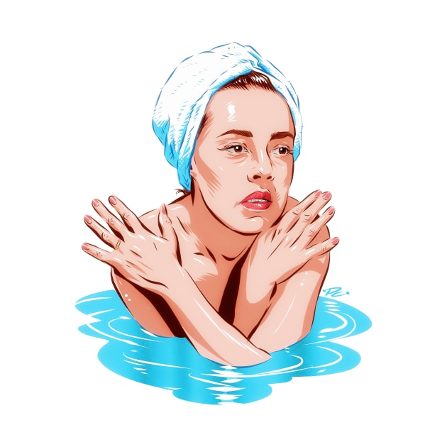 Jeanne Moreau - An illustration by Paul Cemmick by PLAYDIGITAL2020