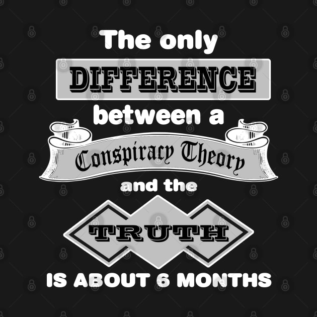 The Difference Between A Conspiracy Theory and the Truth by DesignFunk