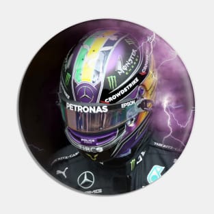 A Man Like Thunder - Lewis Hamilton Pin