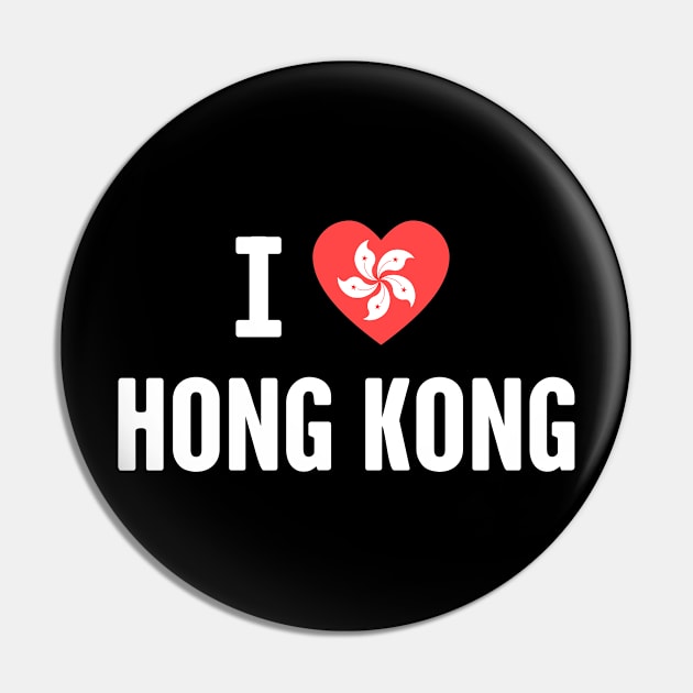 Hongkonger Hong Kong Flag Gift Pin by MeatMan