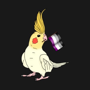 Asexual Pride Cockatiel T-Shirt