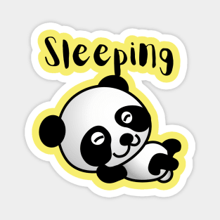 Sleeping Panda Magnet