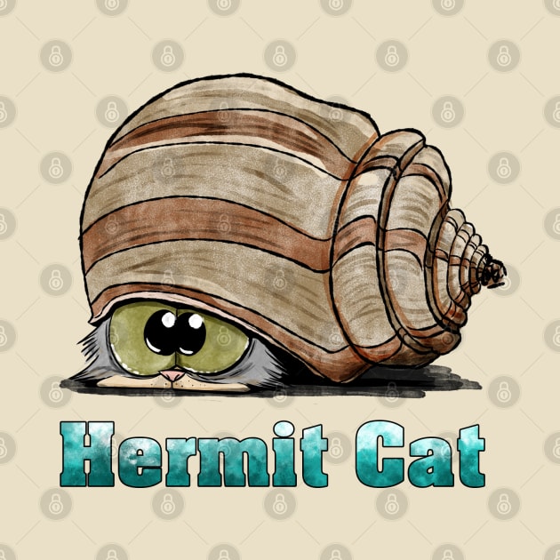 Hermit Cat by plane_yogurt