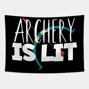 Archery is lit Tapestry