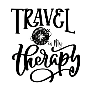 Travel Is My Therapy T-Shirt