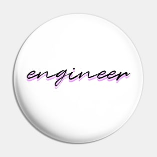 engineer (purple) Pin