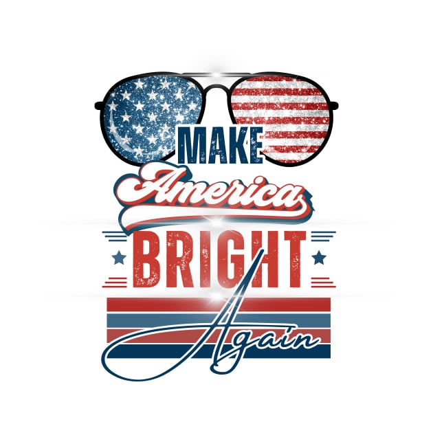 Make America Bright Again Voters Election Party Tee by 3nityONE