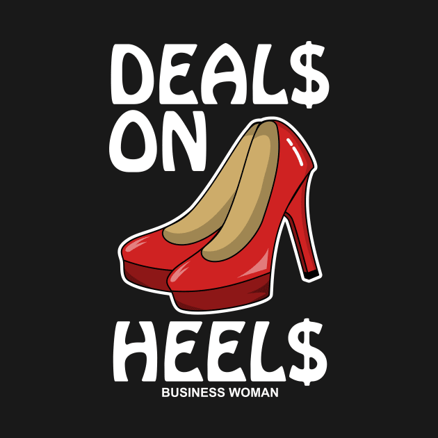 Deals On Heels Business Woman High Heels by KawaiinDoodle