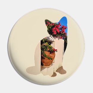 Blossoming Greece Pin