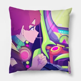 Futuristic pachinko Pillow