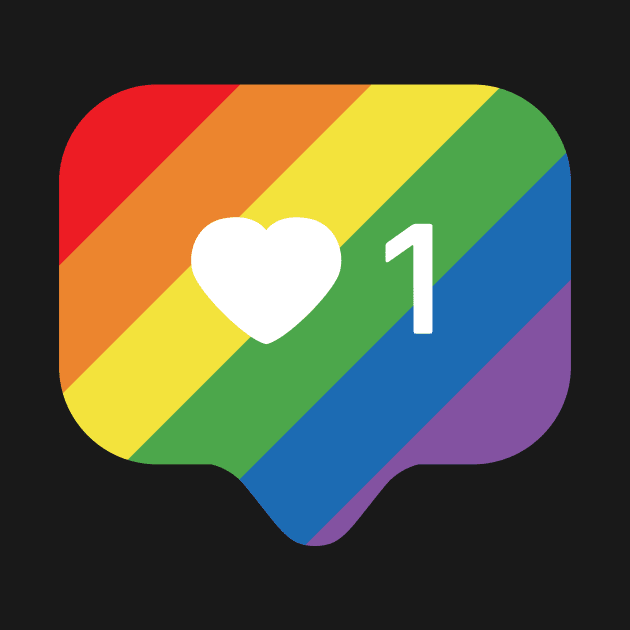 LGBTQ Instagram Heart Notification by socialdilemma