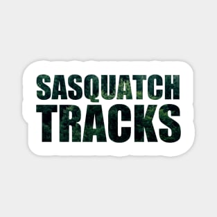 Sasquatch Tracks Logo Magnet