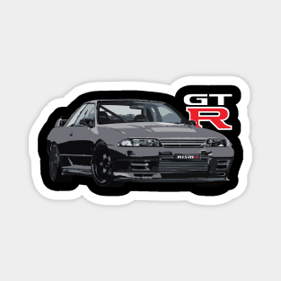 BLACK PEARL R32 GT-R SKYLINE Magnet