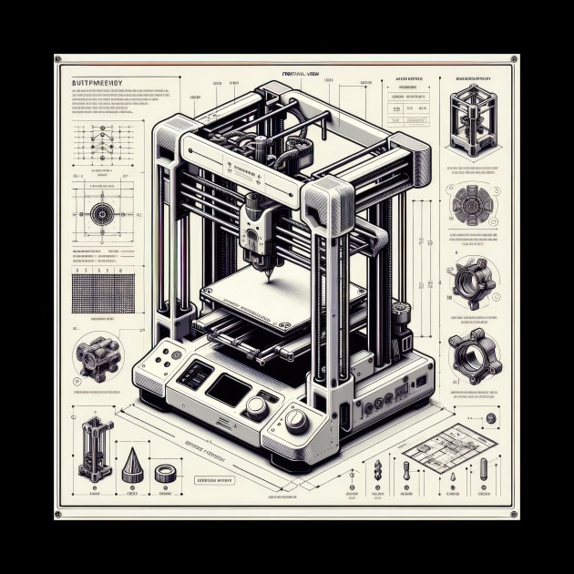 3D Printer Breakdown - 3D Printing by ZombieTeesEtc