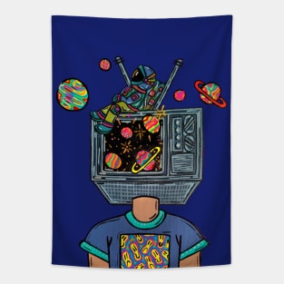 Space Head Tapestry