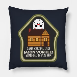 Crystal Lake 5K Fun Run Pillow