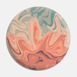 ABSTRACT LIQUIFY EFFECT SOFT VINTAGE COLOR Pin