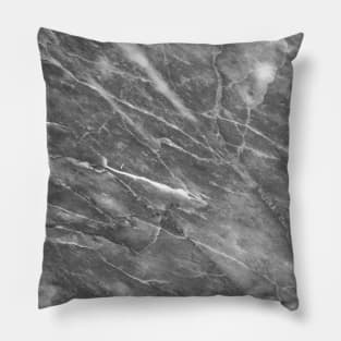 Gray Marble Pillow