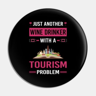 Wine Drinker Tourism Pin