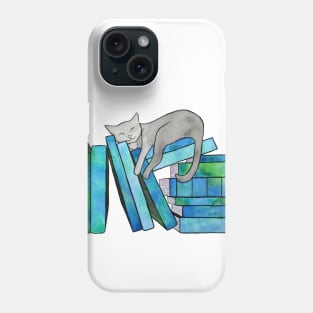 Literary Naps Blue Phone Case