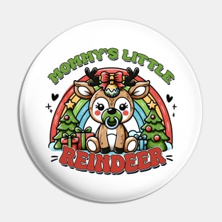 Mommy's Little Reindeer Pin