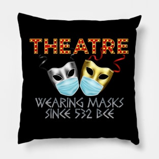 Theatre Masks Pillow