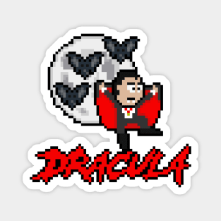 8-Bit Dracula Magnet