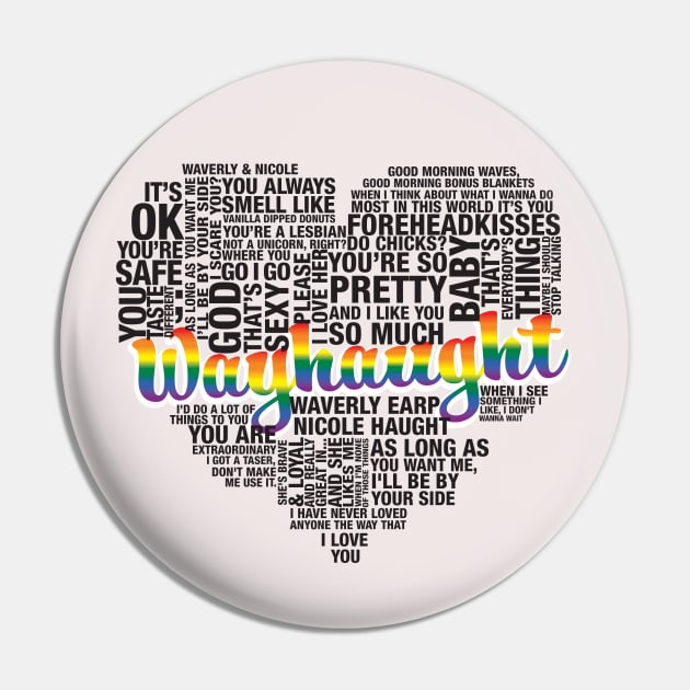 WayHaught Words Pin by Purgatory Mercantile