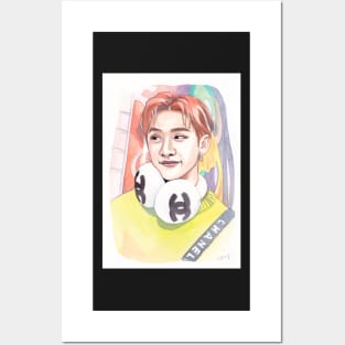 DraggmePartty Kpop Stray Kids Poster Wall Sticker Bangchan Han I.N