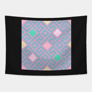 Copy of Pink Greck seamless pattern Tapestry