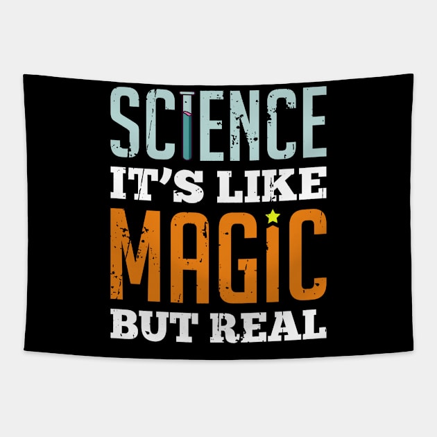 Science it's like Magic but real Tapestry by ShirtBOOM