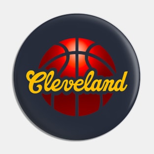 Cleveland Basketball Pin