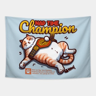 Nap Time Champion Tapestry