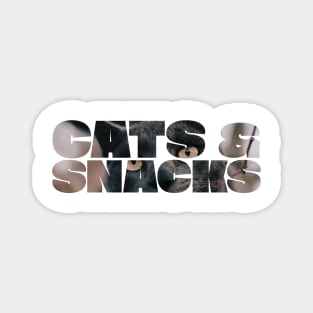 CATS & SNACKS Magnet