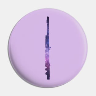 Space Flute Pin