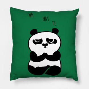 Namaste Panda Pillow