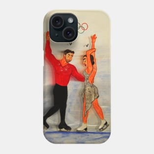 Winter Olympic Games Illustration Phone Case