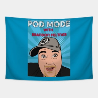 Pod Mode 2020 Logo Tapestry